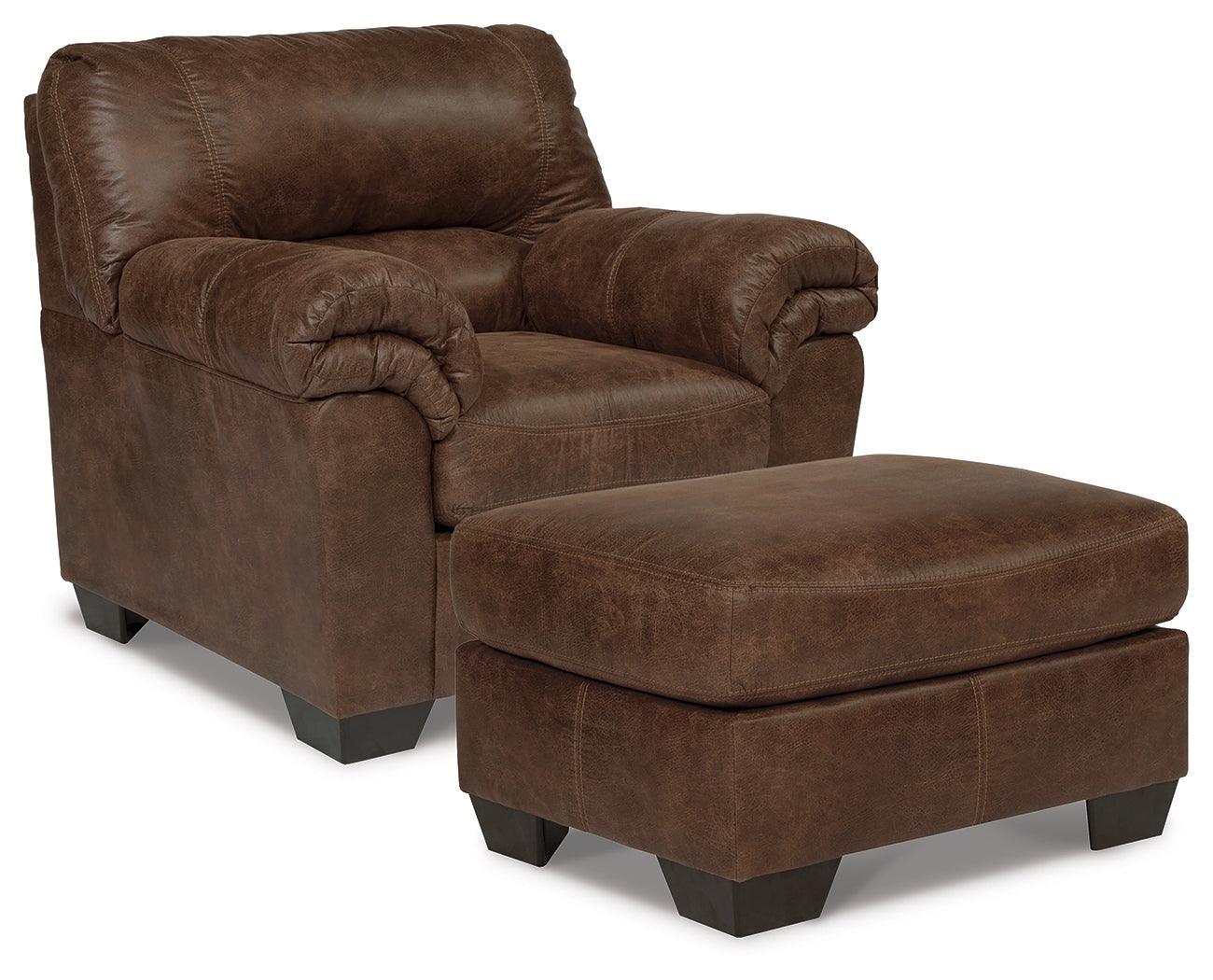 Bladen Coffee Chair And Ottoman - Ella Furniture