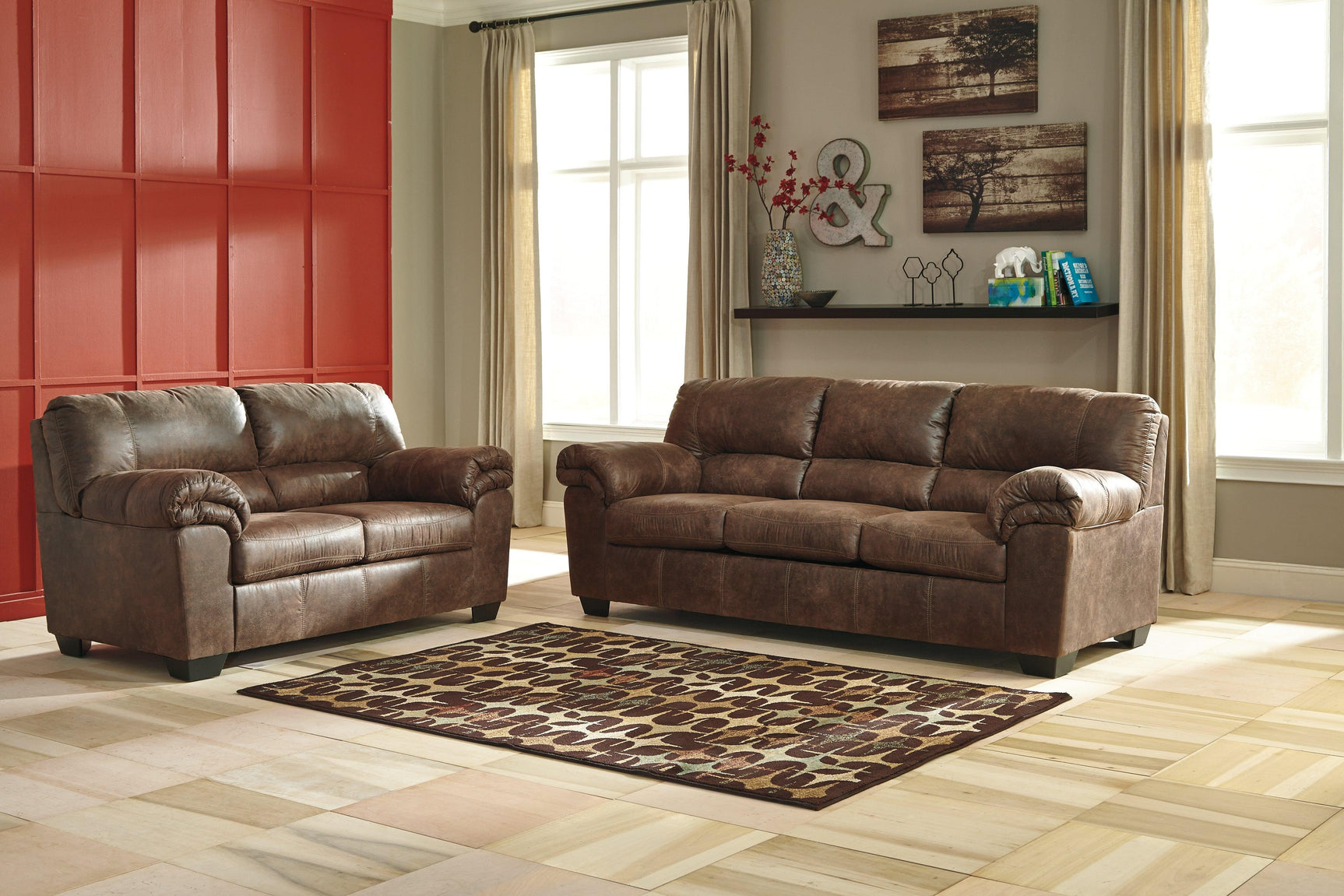 Bladen Coffee Sofa, Loveseat And Recliner - Ella Furniture