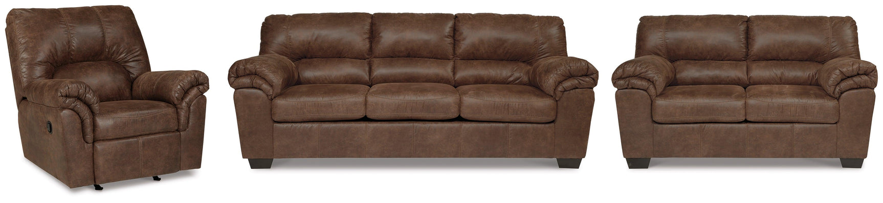 Bladen Coffee Sofa, Loveseat And Recliner - Ella Furniture