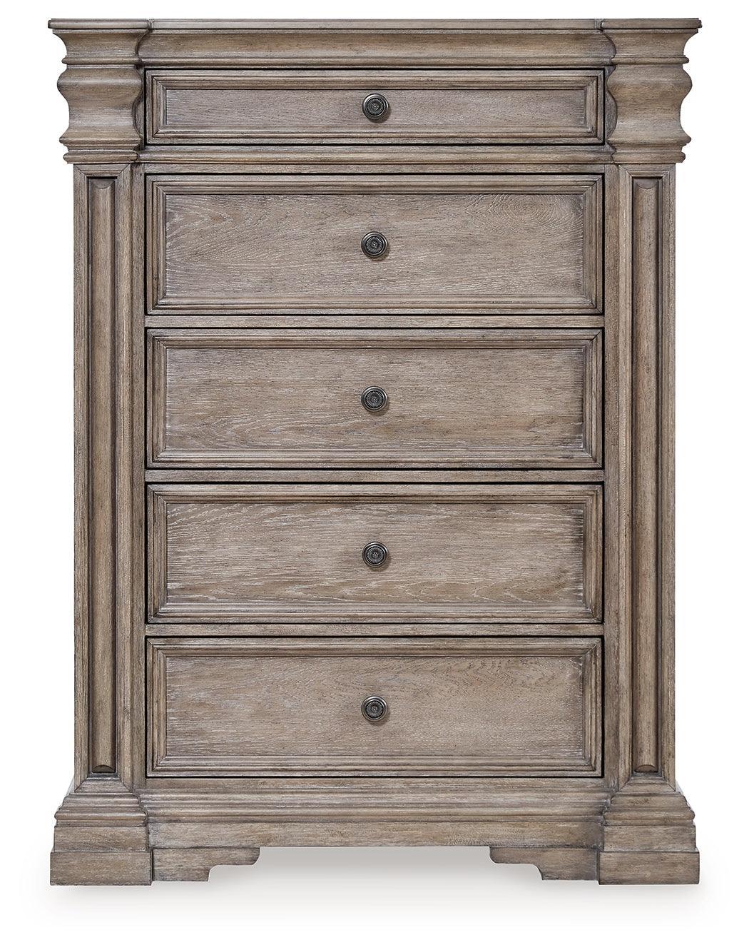 Blairhurst Light Grayish Brown Chest of Drawers - Ella Furniture