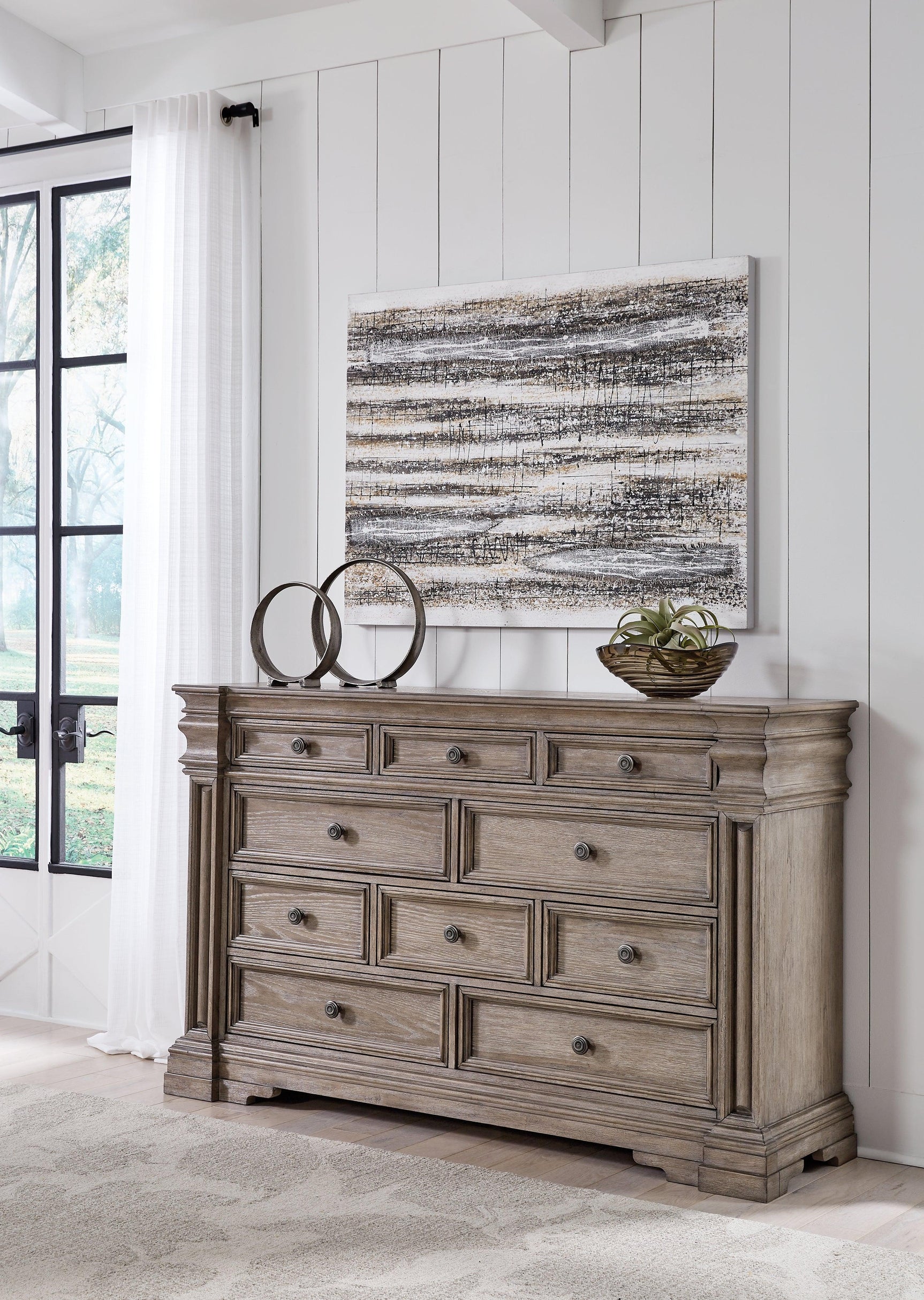 Blairhurst Light Grayish Brown Dresser - Ella Furniture