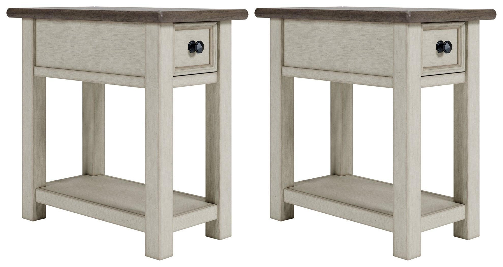 Bolanburg Two-tone 2 End Tables PKG010340 - T637-107 | T637-107 - Ella Furniture