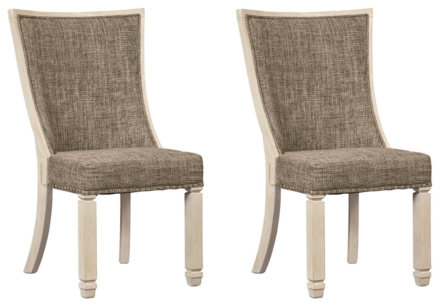 Bolanburg Two-tone 2-Piece Dining Room Chair PKG000178 - D647-02 | D647-02 - Ella Furniture