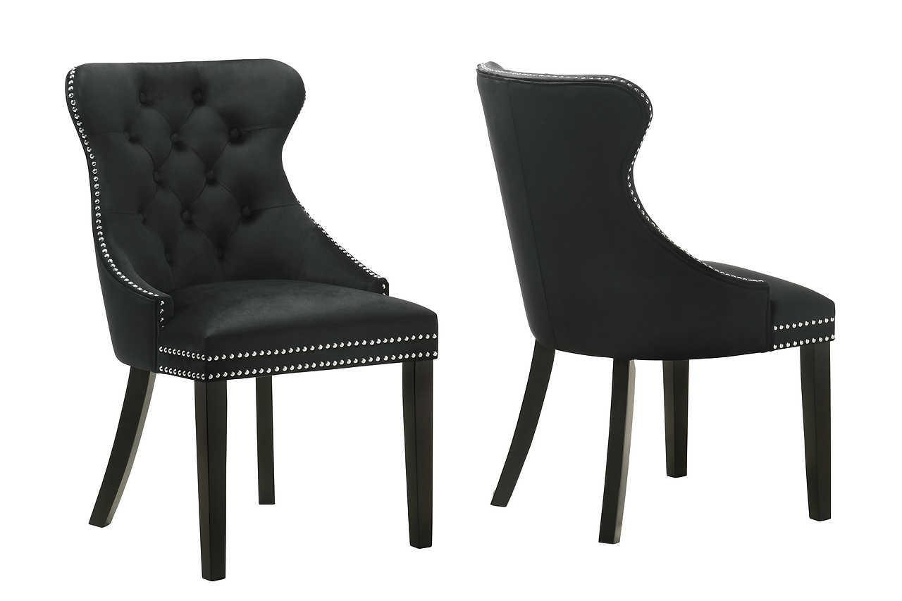Bolivar Dining Set (Black) - Ella Furniture