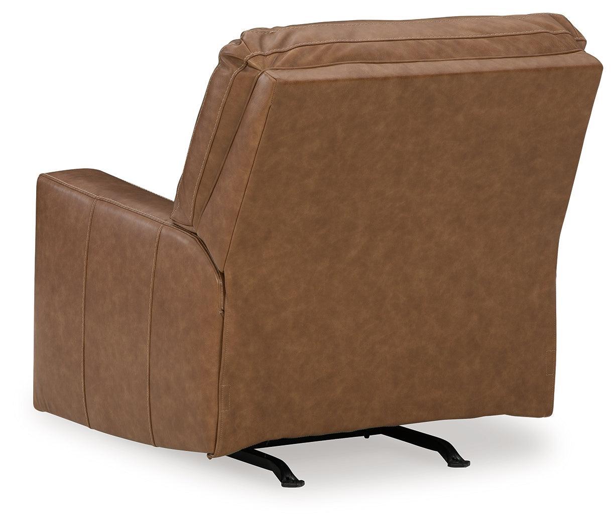 Bolsena Caramel Sofa, Loveseat And Recliner - Ella Furniture