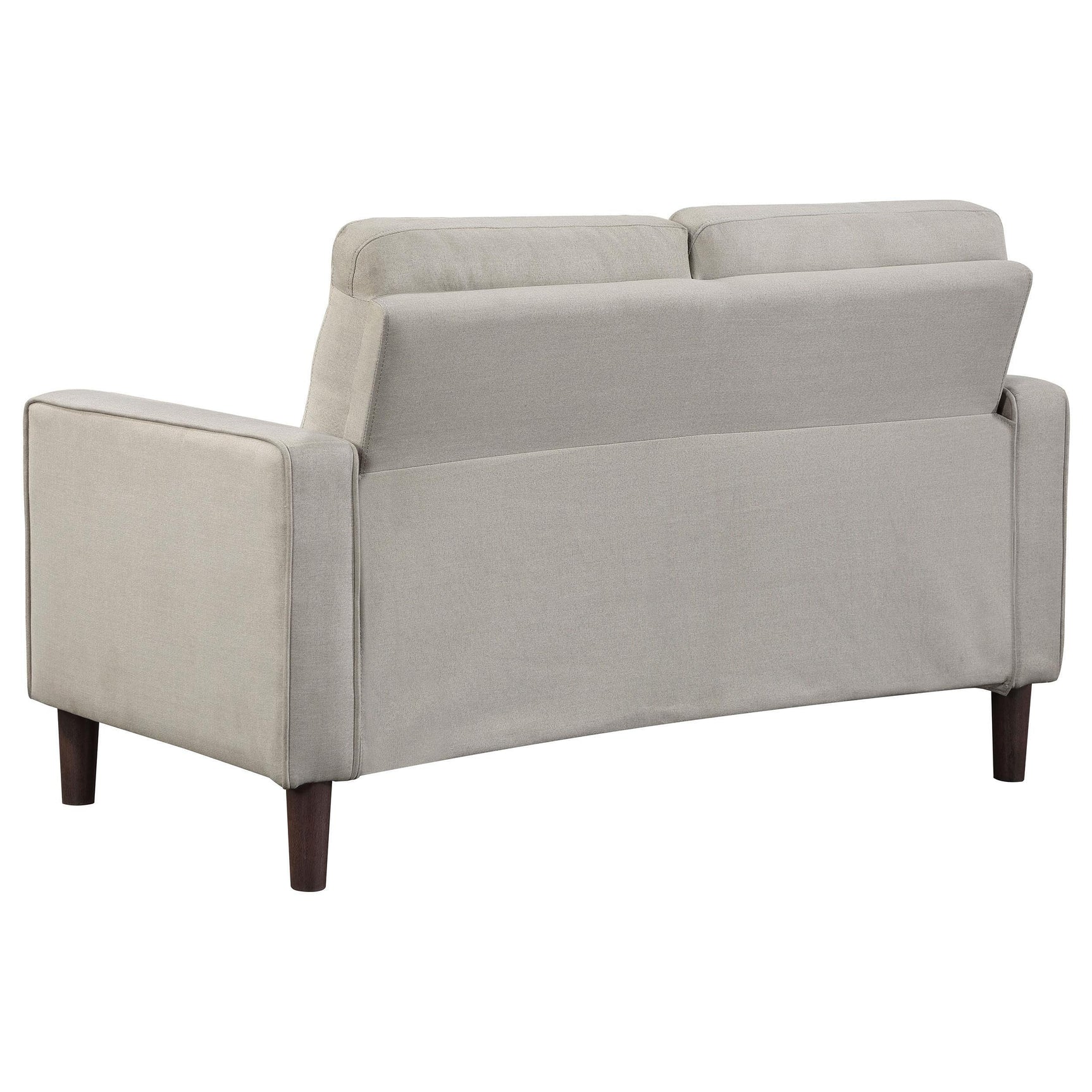 Bowen 3-piece Upholstered Track Arm Tufted Sofa Set Beige 506785-S3 - Ella Furniture