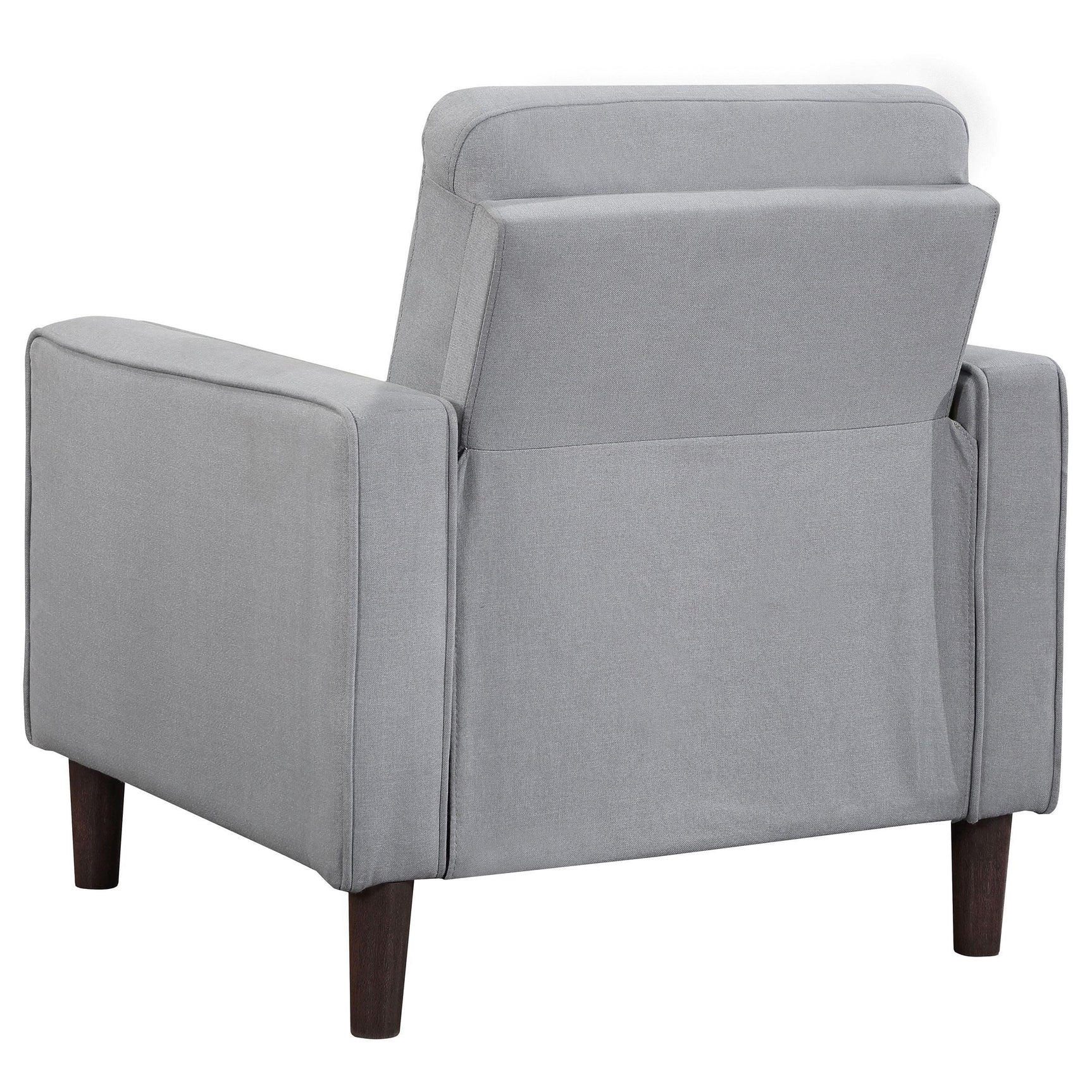 Bowen 3-piece Upholstered Track Arm Tufted Sofa Set Grey 506781-S3 - Ella Furniture