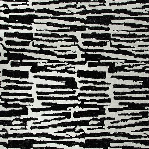 Bramshaw Black/Ivory Large Rug - Ella Furniture