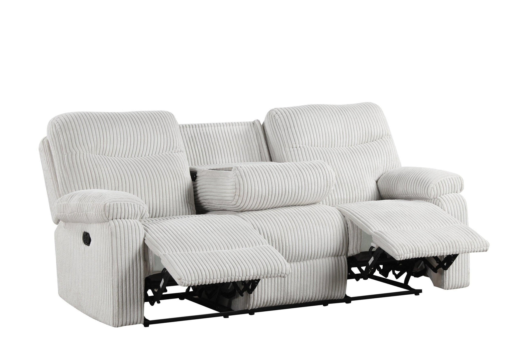 Bravo - Beige 3Pc Reclining Set - Ella Furniture