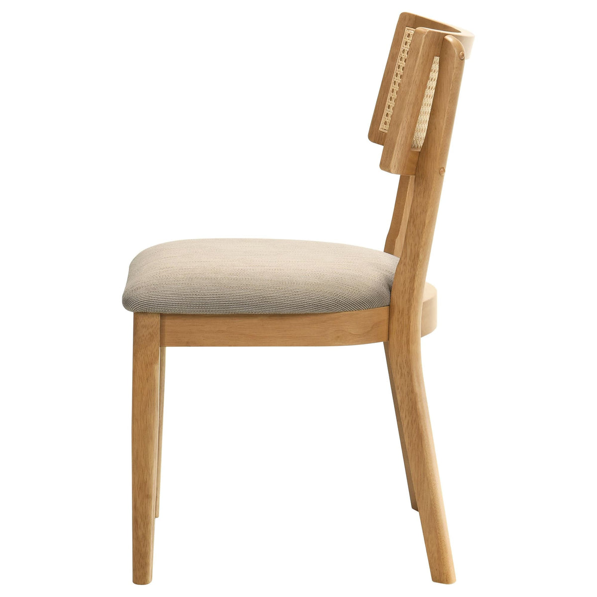 Fabra Cane Back Side Chair Honey Wheat Set of 2 — product image 6