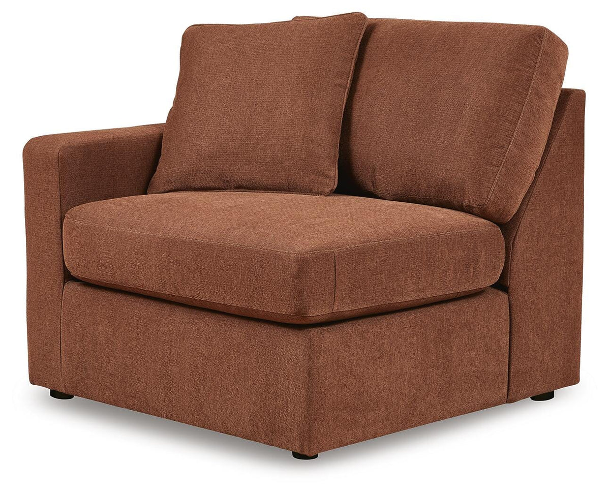 Modmax Spice 6-Piece Sectional with Ottoman — angled view