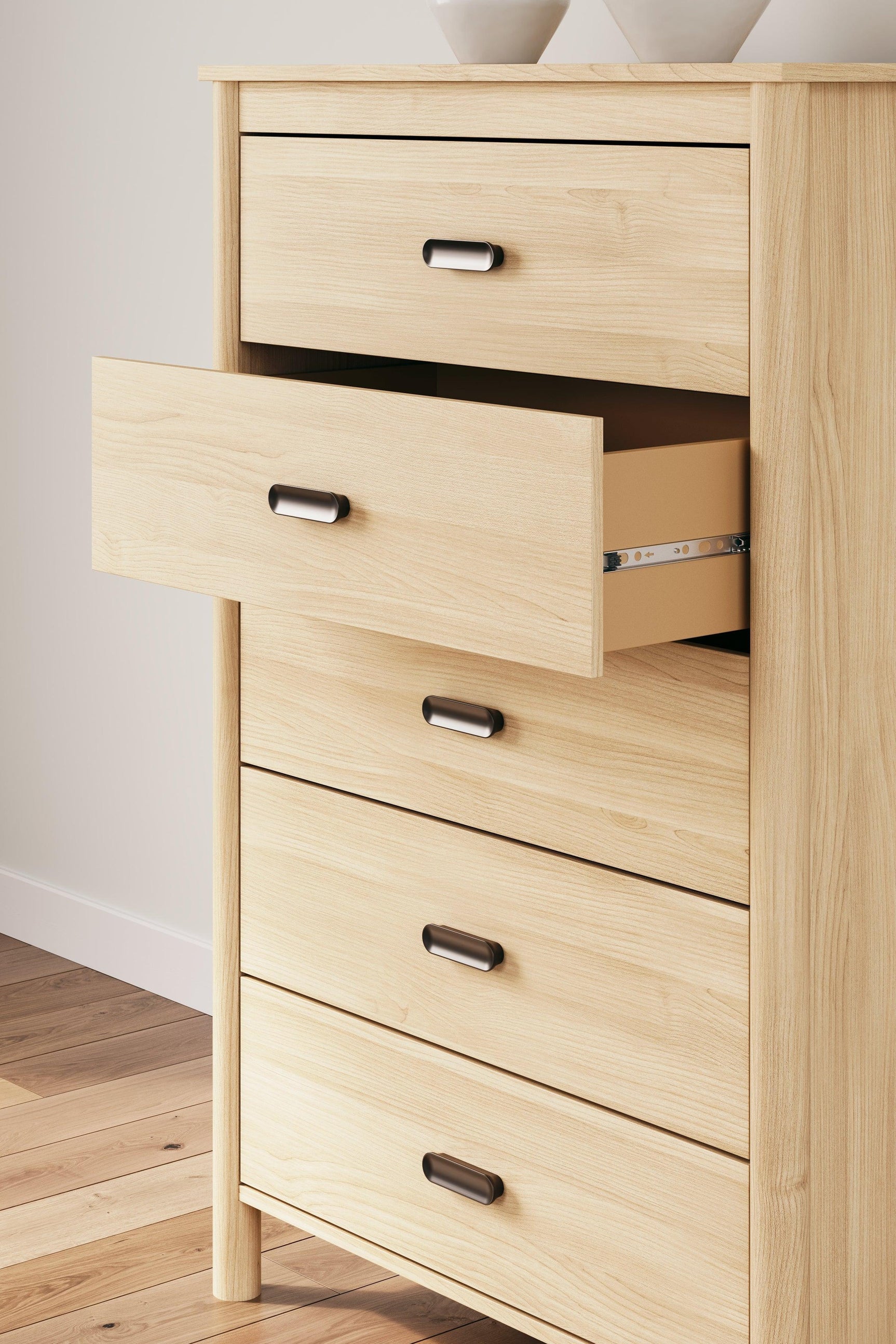 Cabinella Tan Chest of Drawers - Ella Furniture