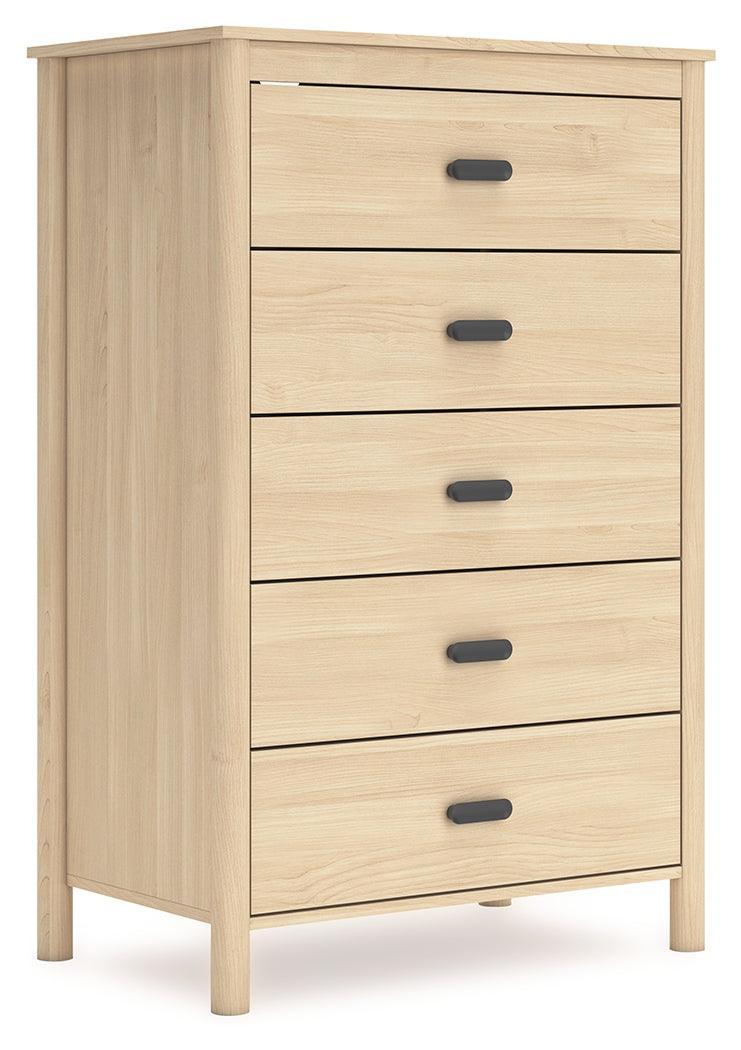 Cabinella Tan Chest of Drawers - Ella Furniture