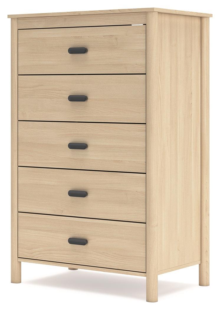 Cabinella Tan Chest of Drawers - Ella Furniture