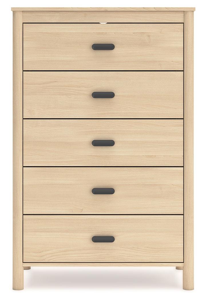Cabinella Tan Chest of Drawers - Ella Furniture