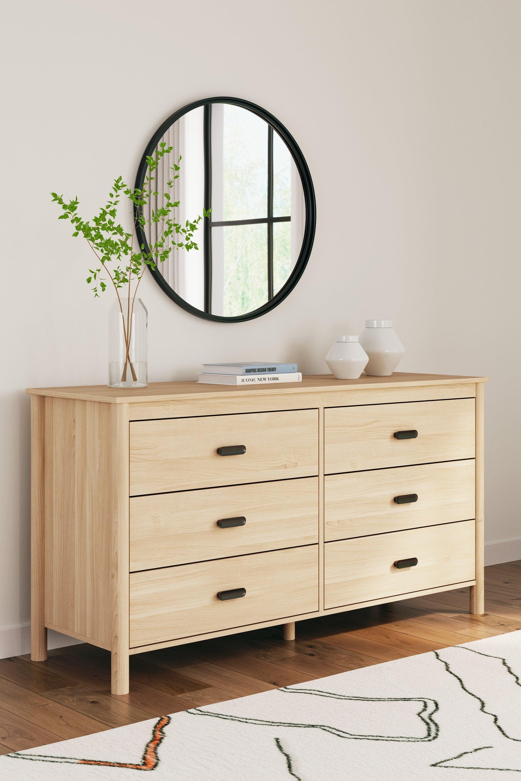 Cabinella Tan Dresser - Ella Furniture