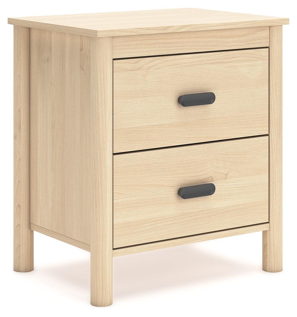 Cabinella Tan Nightstand - Ella Furniture