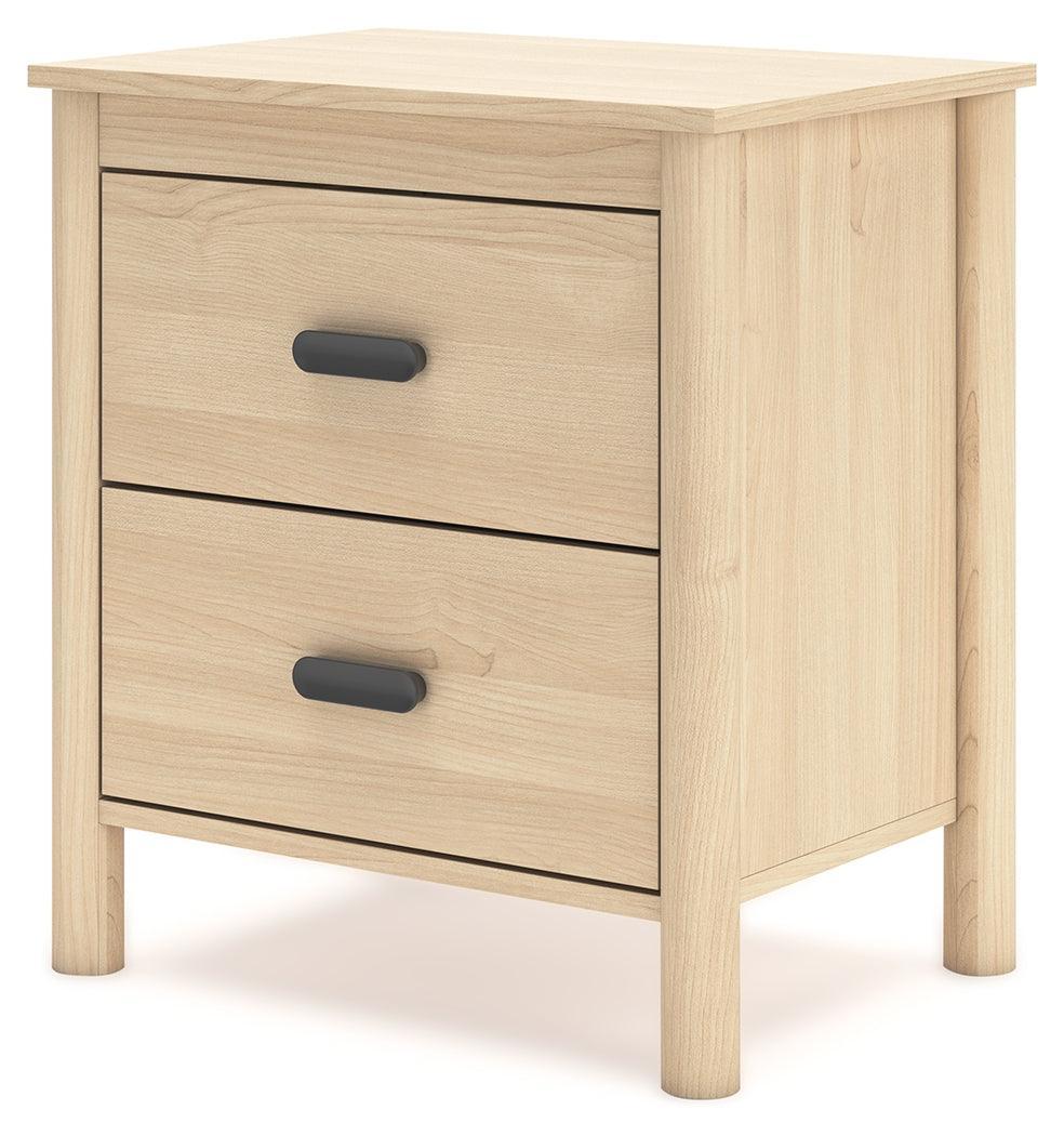 Cabinella Tan Nightstand - Ella Furniture