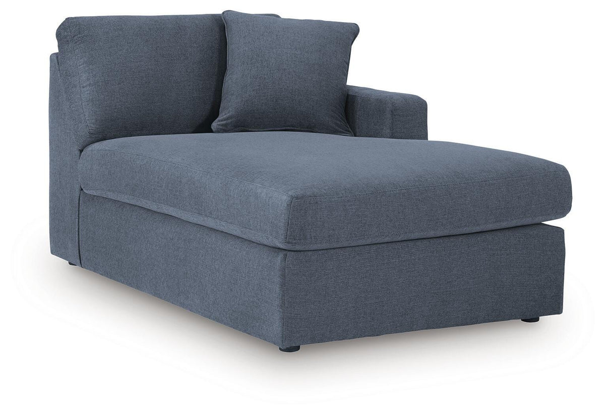 Modmax Ink 6-Piece Sectional with Chaise — angled view