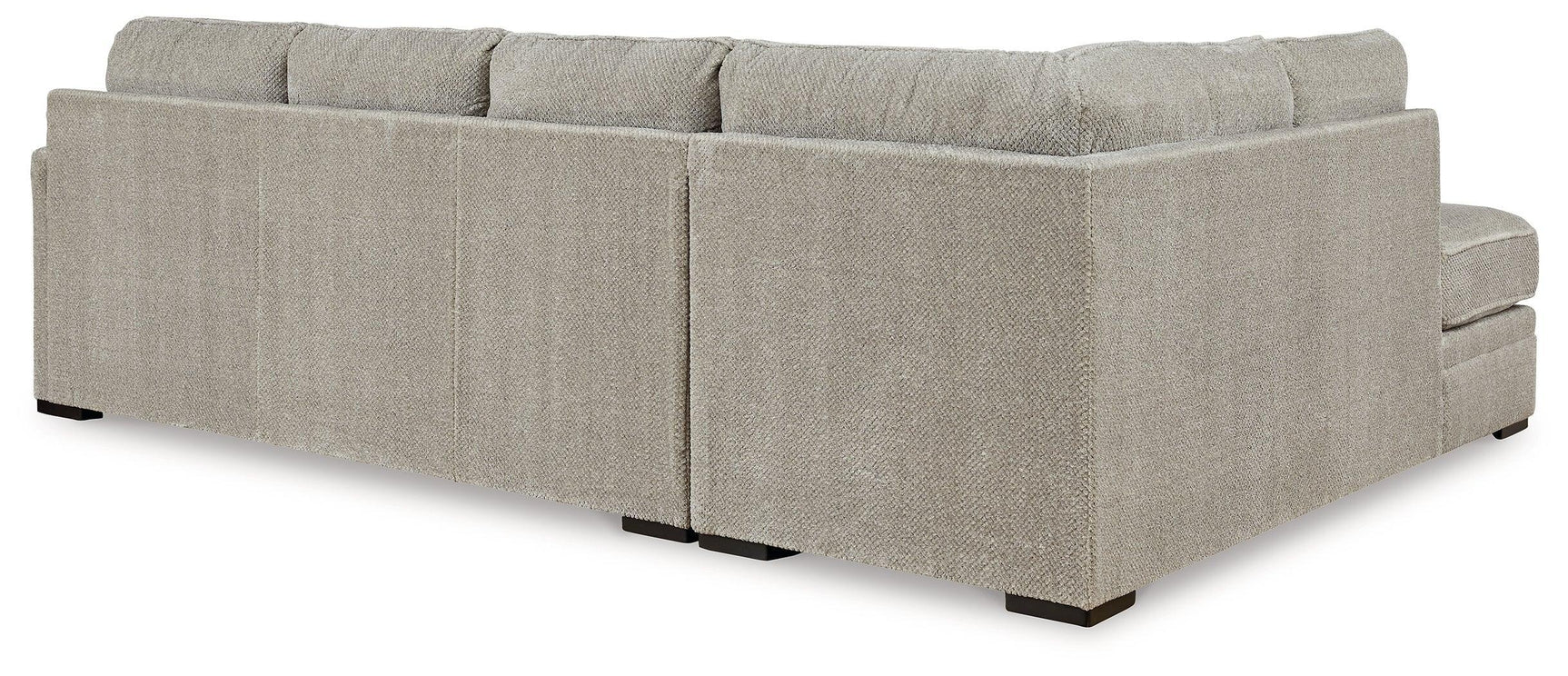 Calnita Sisal 2-Piece Sectional With Ottoman - Ella Furniture