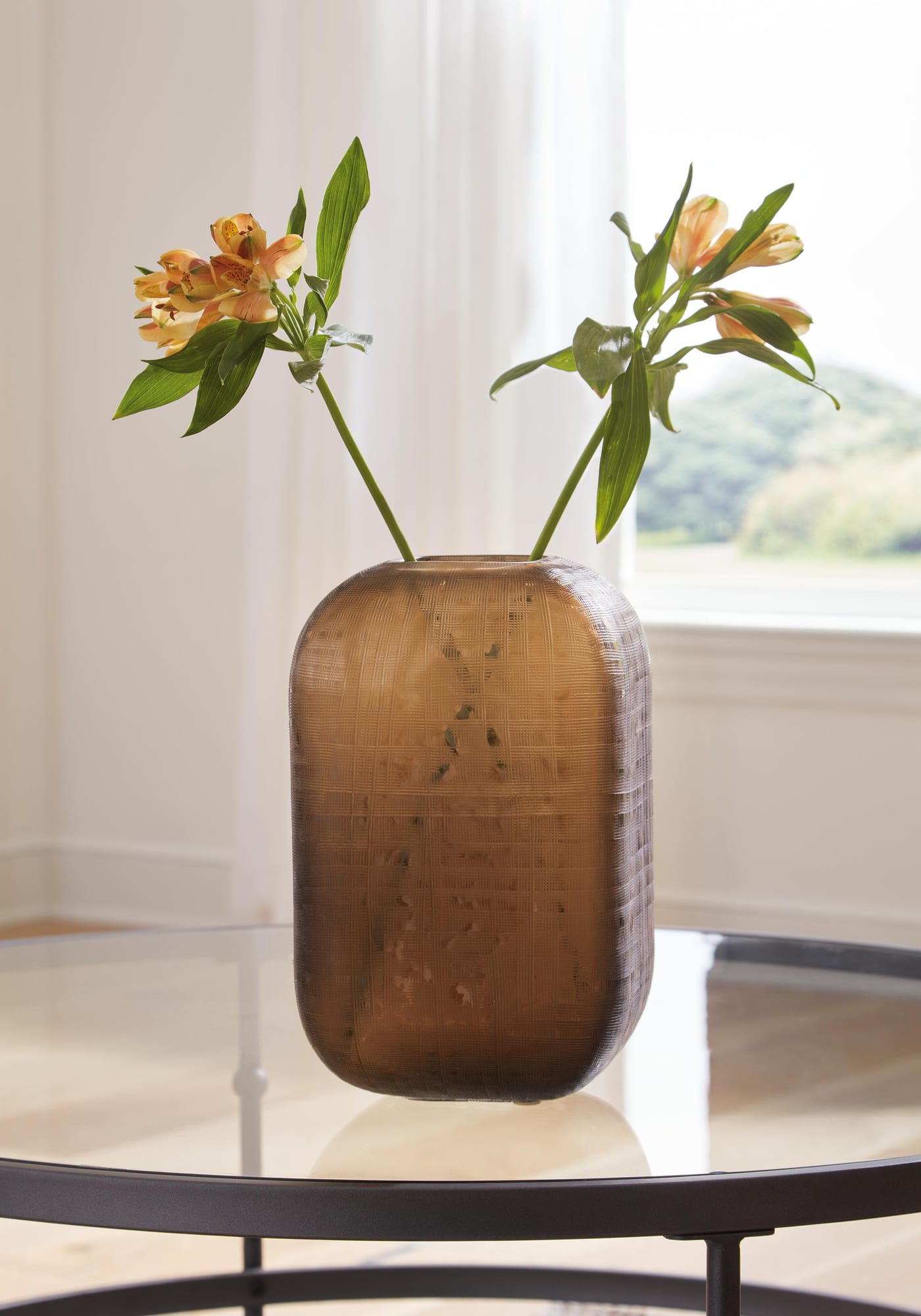Capard Brown Vase from Ella Furniture