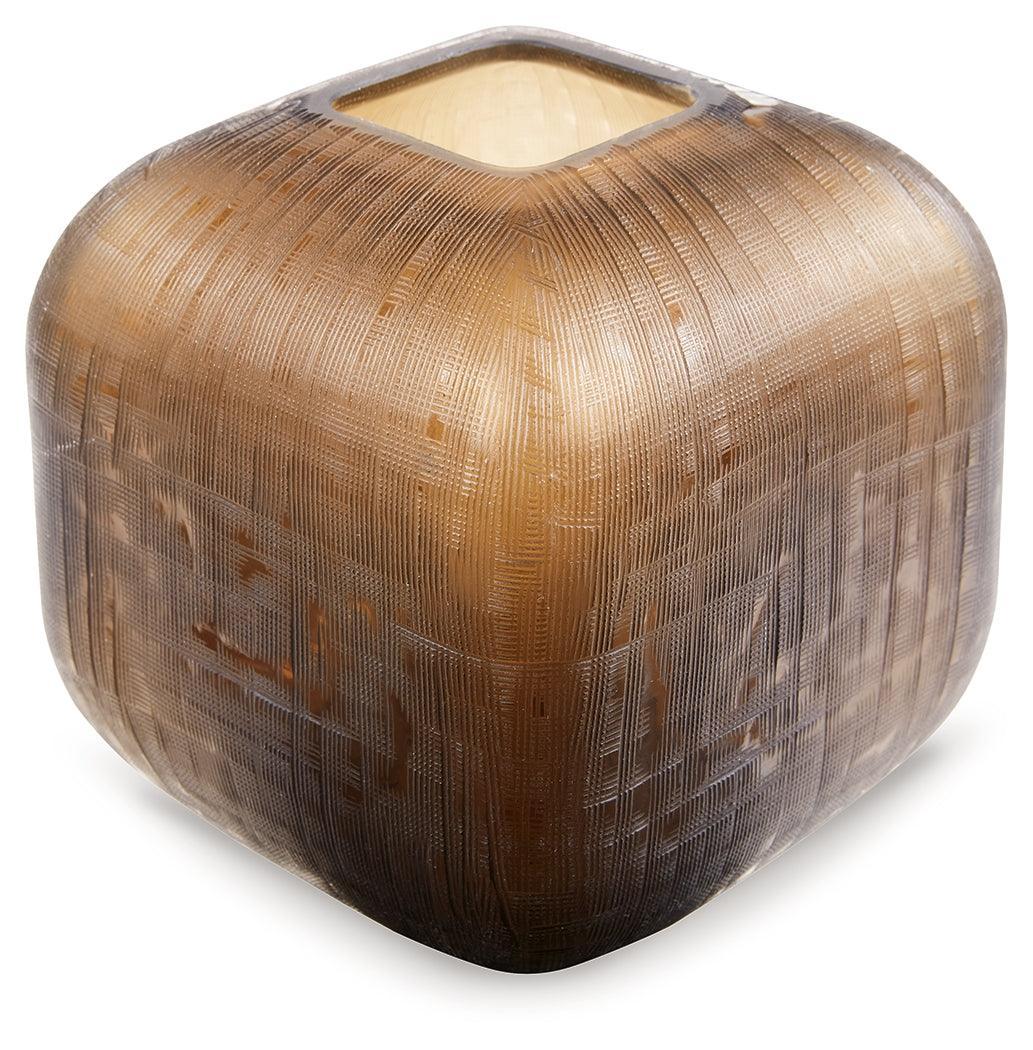 Capard Brown Vase - Ella Furniture