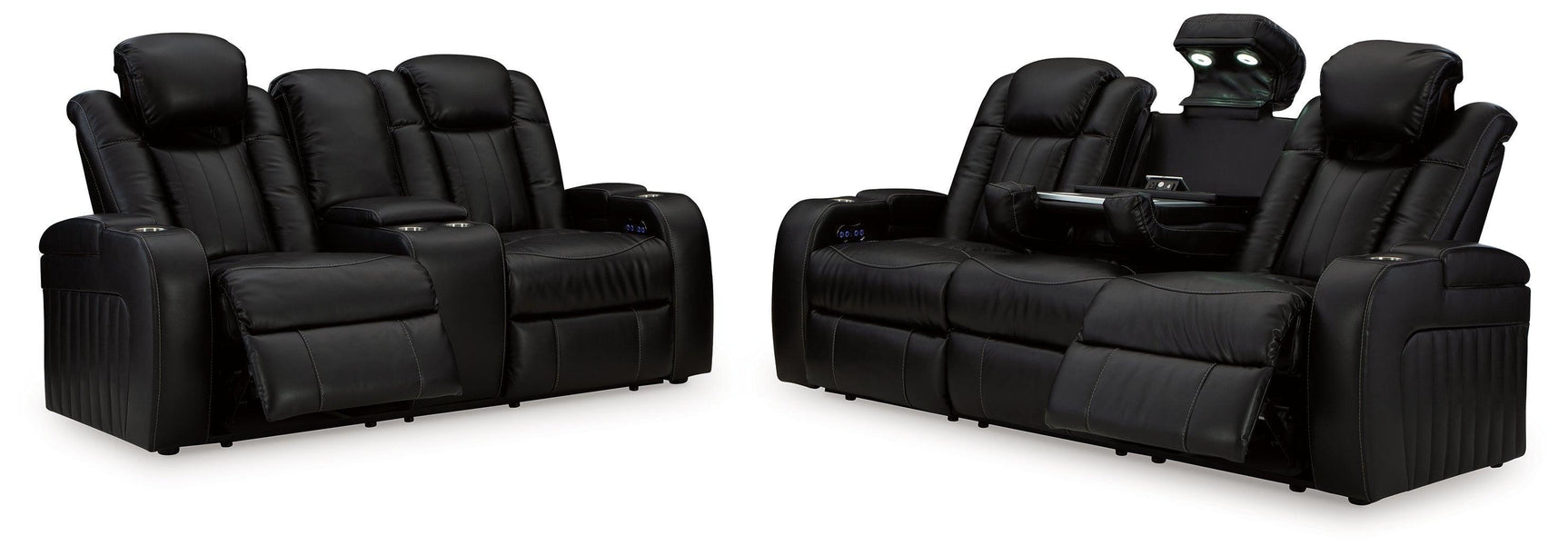 Caveman Midnight Den Sofa And Loveseat - Ella Furniture