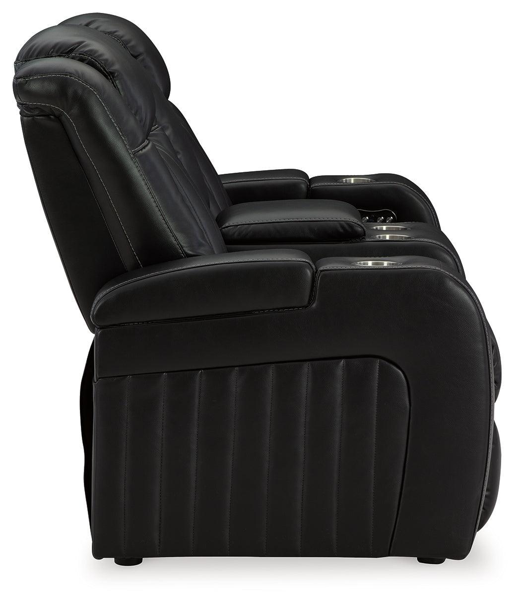 Caveman Midnight Den Sofa, Loveseat And Recliner - Ella Furniture