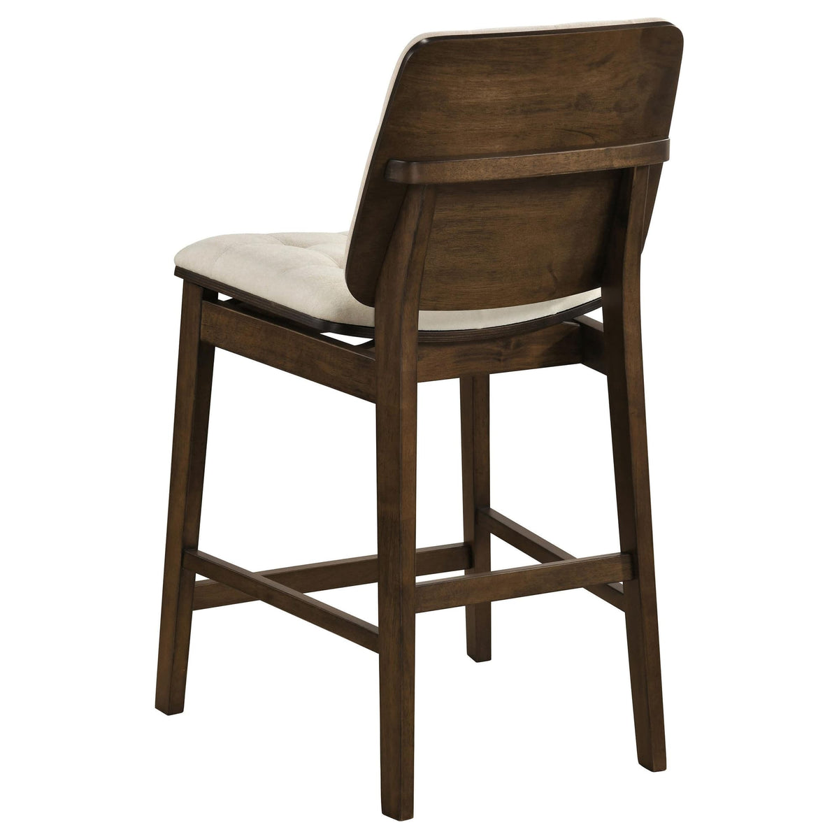 Decker 7-Piece 70-Inch Counter Height Dining Set Cream and Walnut — product image 9