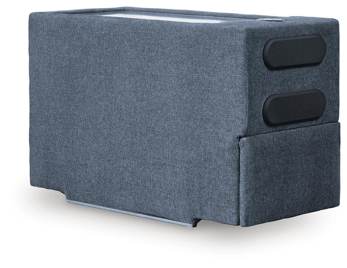 Modmax Ink 4-Piece Sectional Sofa — angled view