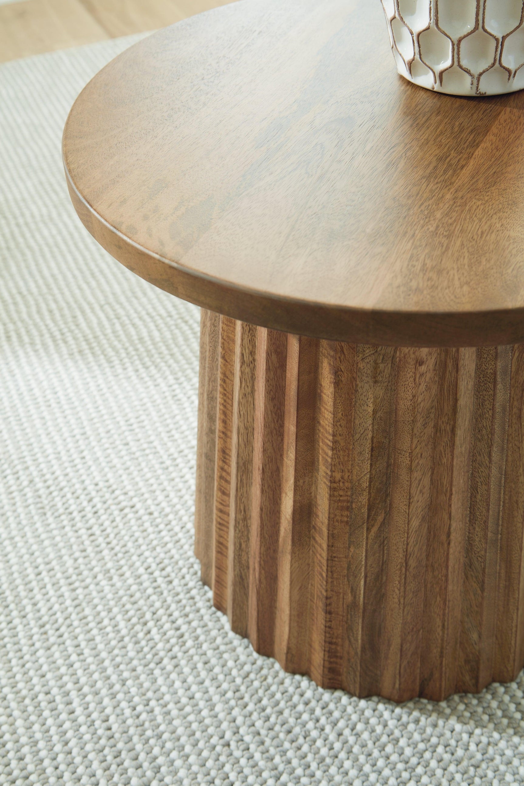 Ceilby Natural Accent Table - Ella Furniture