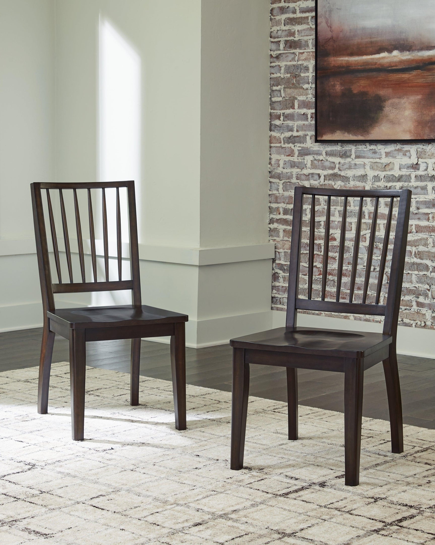 Charterton Two-tone Brown Dining Room Set - Ella Furniture