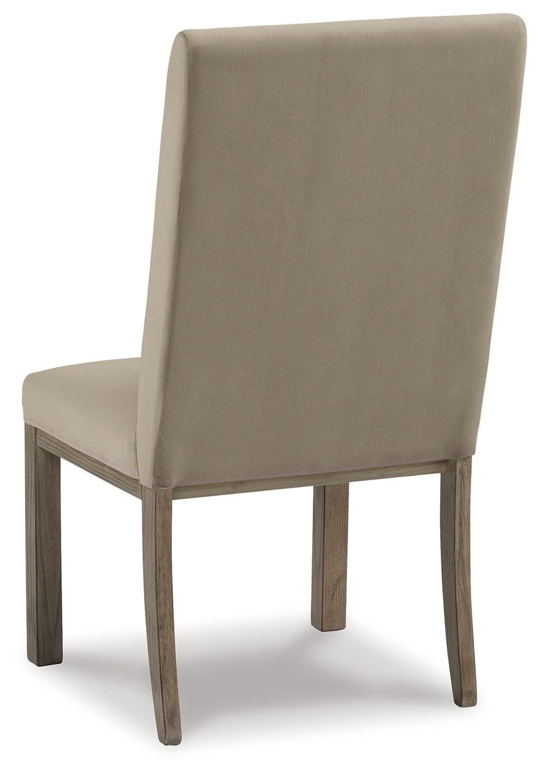 Chrestner Gray Rectangular Dining Room Set - Ella Furniture