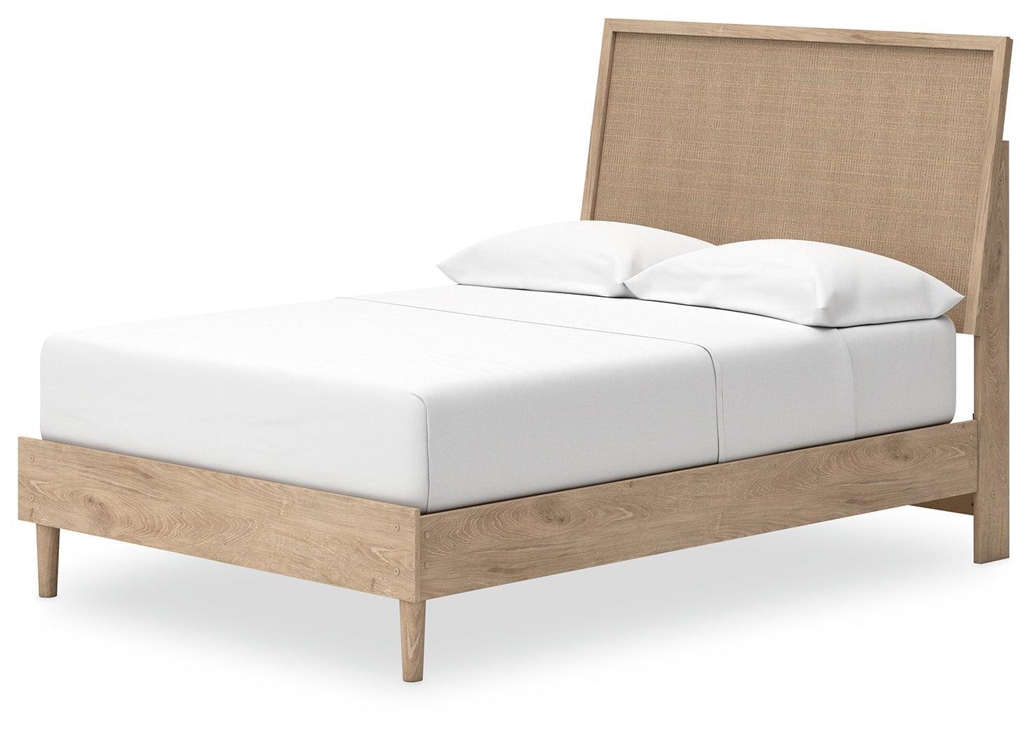 Cielden Two-tone Full Panel Bed - Ella Furniture