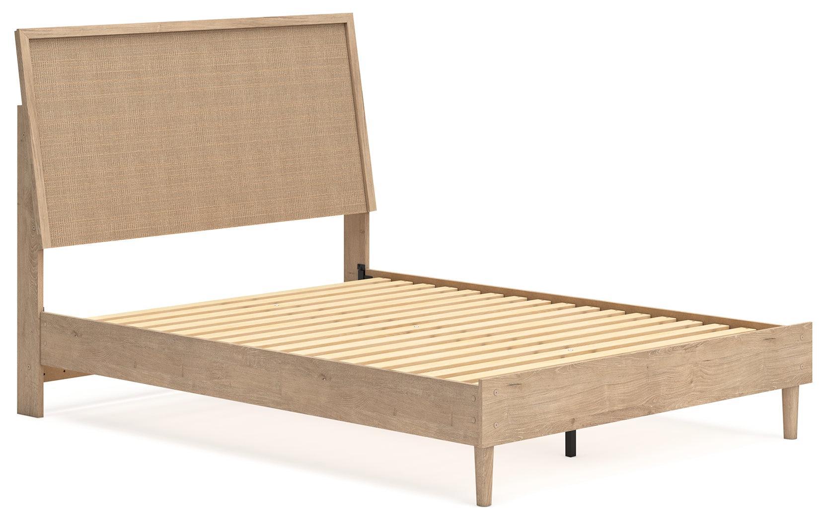 Cielden Two-tone Queen Panel Bed - Ella Furniture