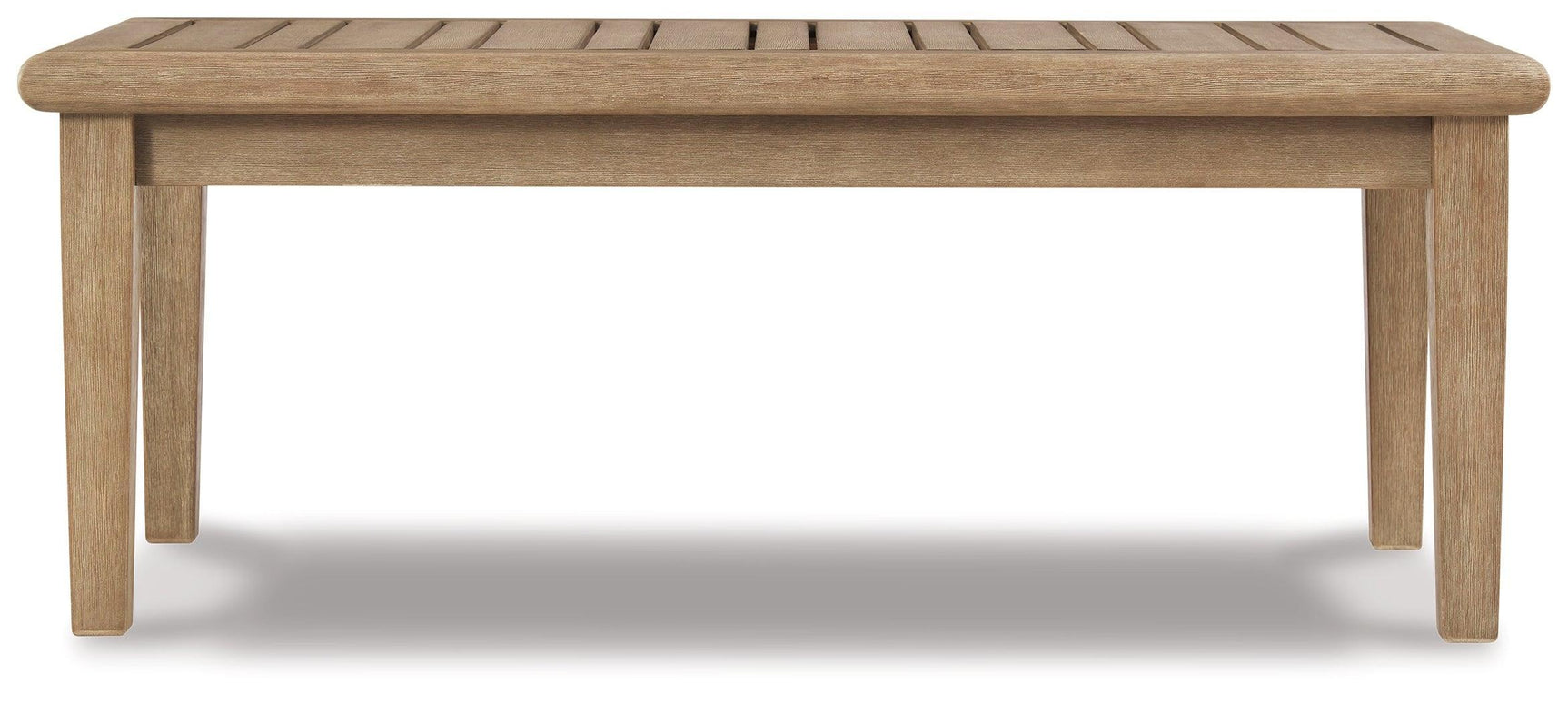 Clare Beige View Outdoor Sofa With Coffee Table - Ella Furniture