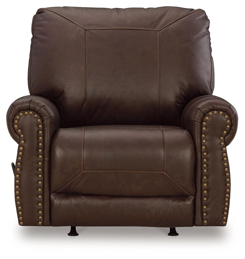 Colleton Dark Brown Sofa, Loveseat And Recliner - Ella Furniture