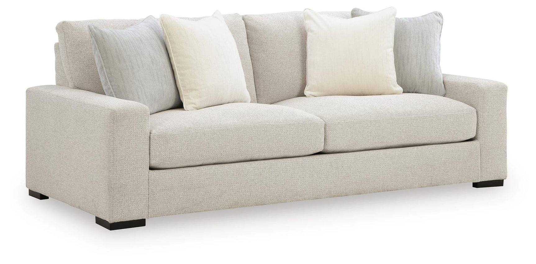 Conlee-Pike Linen Chenille Sofa angled view