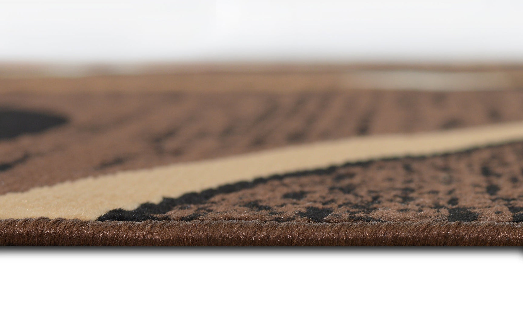 Contempo 40 5x7 Foot Chocolate Area Rug view 4