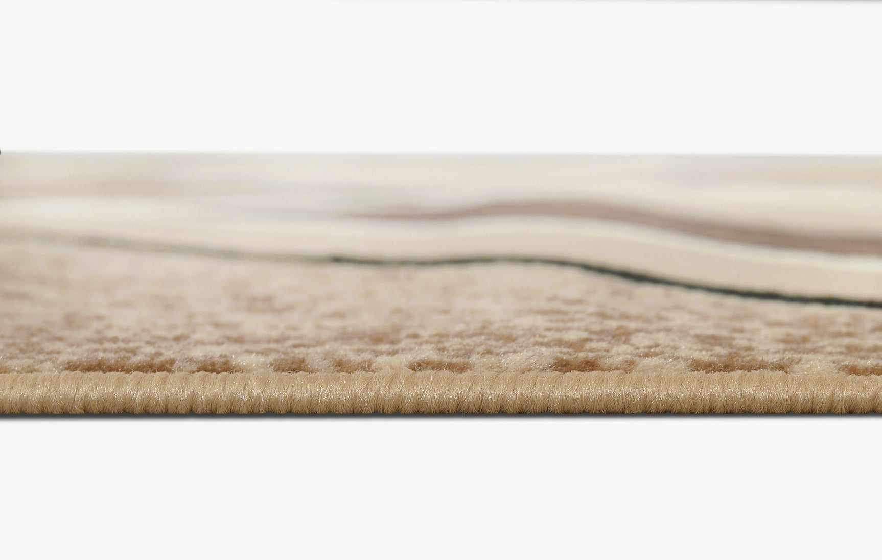 Contempo 42 5x7 Foot Latte Area Rug view 3