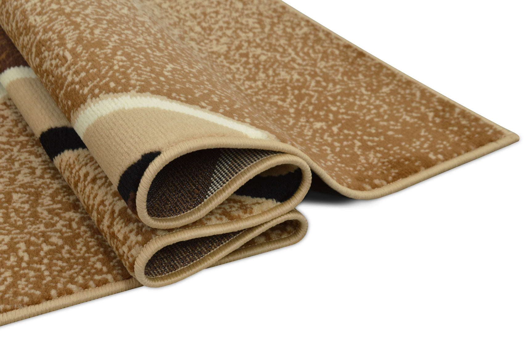 Contempo 42 5x7 Foot Latte Area Rug view 2