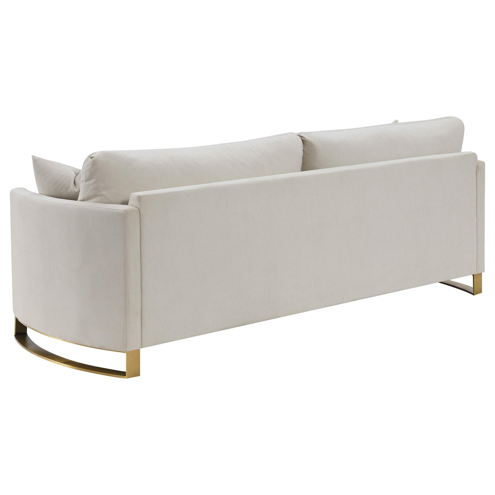 CORLISS COLLECTION Corliss 3-piece Upholstered Arched Arm Sofa Set Beige 508821-S3 - Ella Furniture