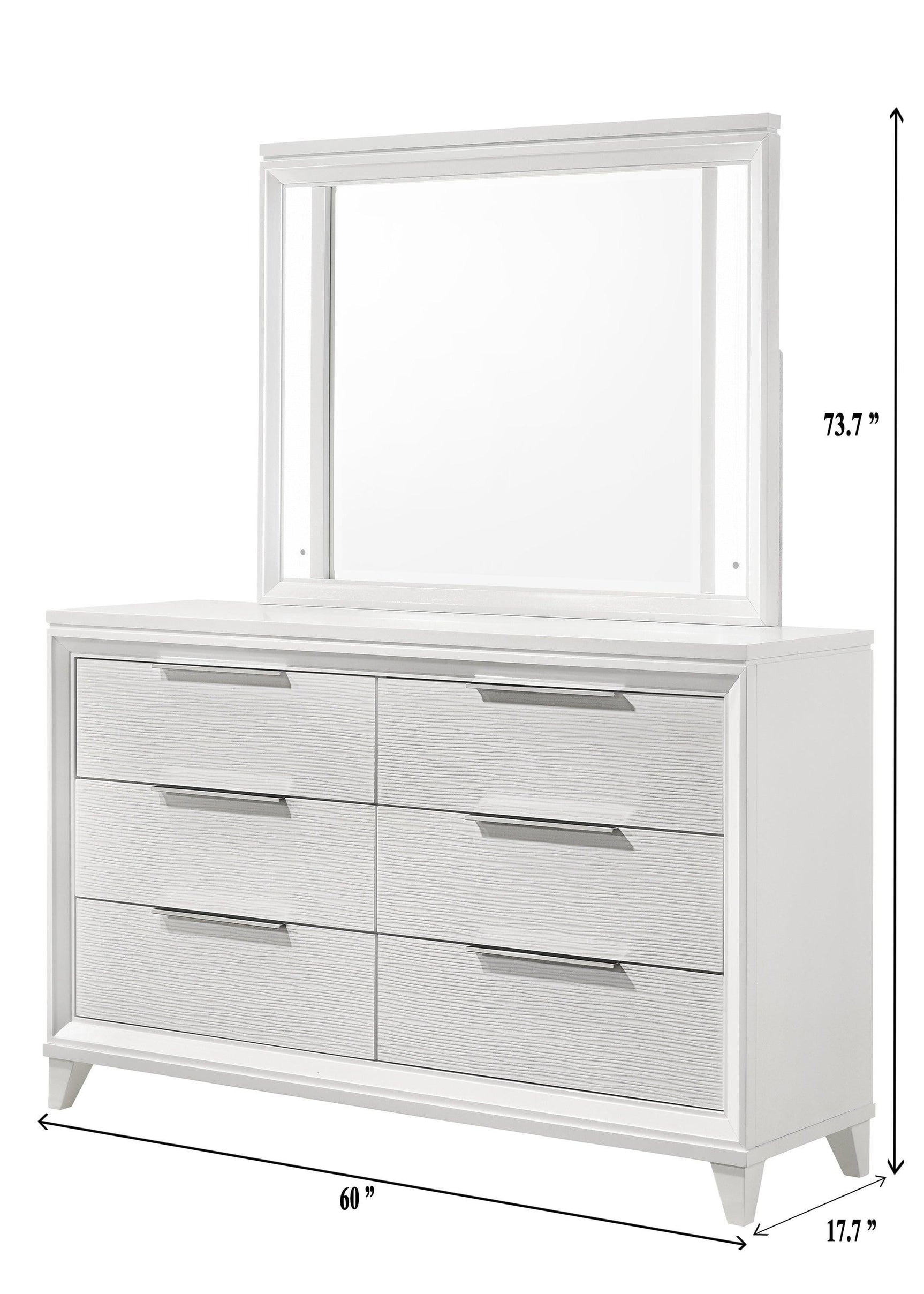 Cressida White Modern Contemporary Solid Wood Velvet Upholstered Bedroom Set - Ella Furniture