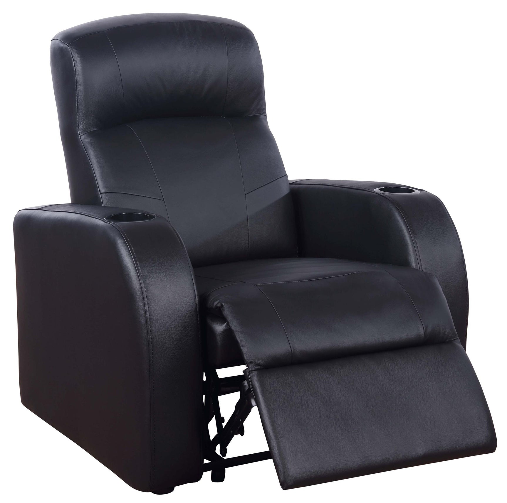 CYRUS THEATER COLLECTION Cyrus 7-piece Upholstered Home Theater Seating 600001-S5B - Ella Furniture