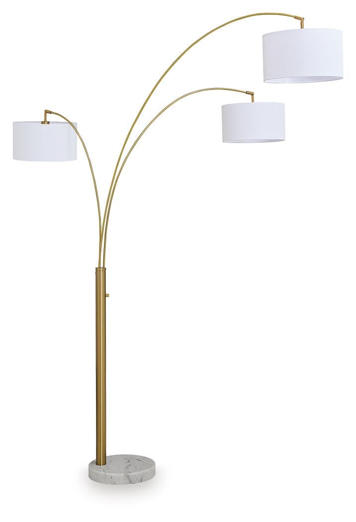 Valo Gold Finish Arc Lamp — product image 3