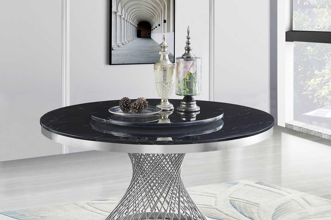 D605 Unico (Black/chrome) - Ella Furniture