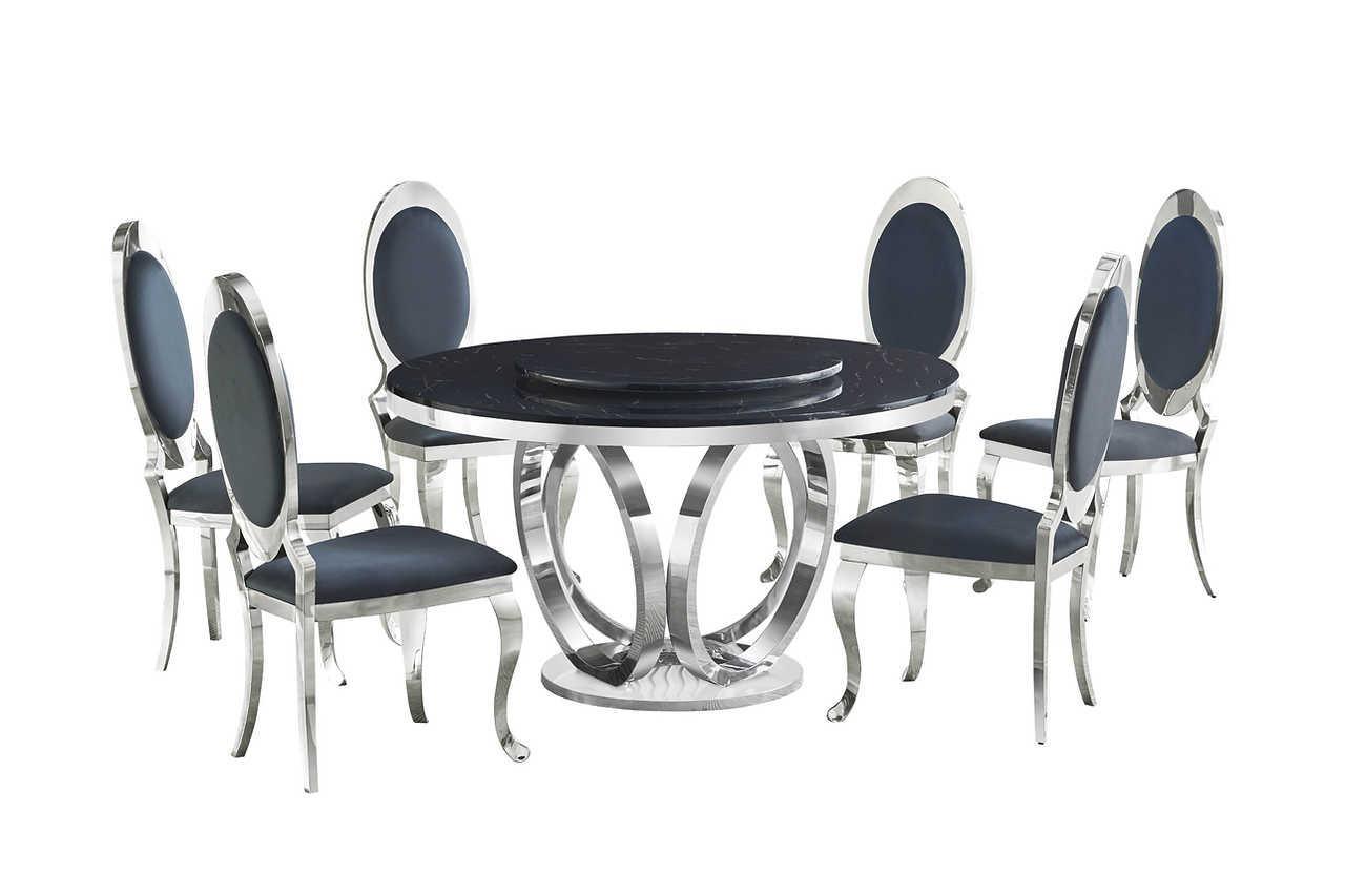 D615 Maxi (Black/chrome) - Ella Furniture