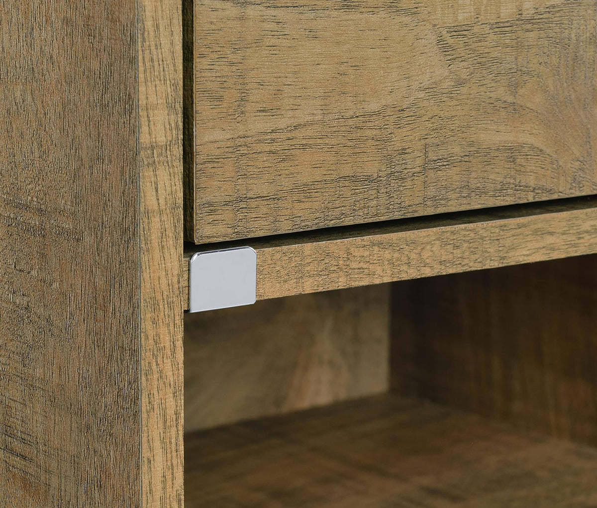 Fabre Extendable Top 1-Drawer Nightstand in Mango — product image 9