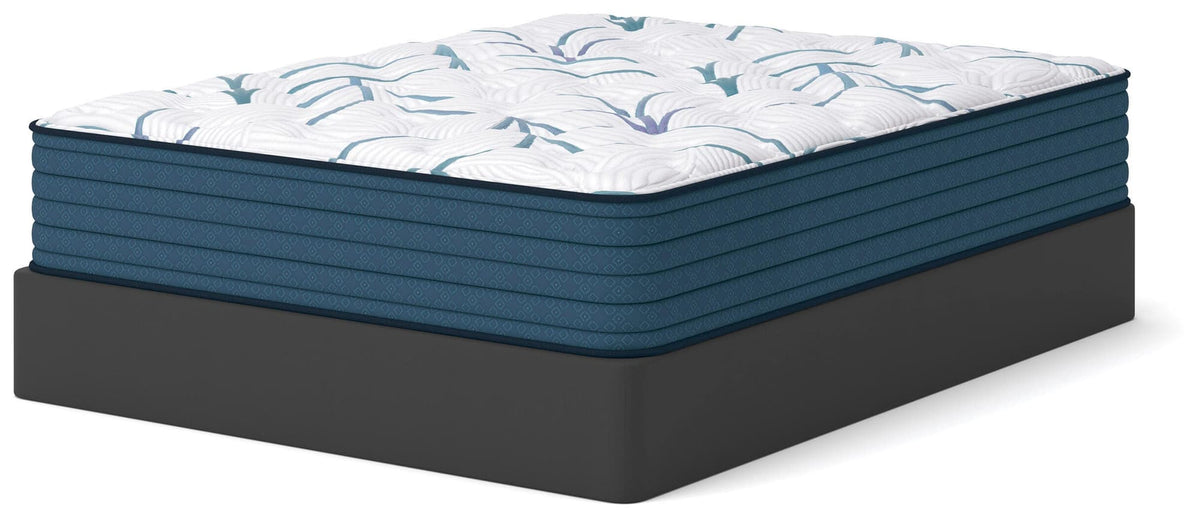 Limited Edition Plush 3.0 White Full Mattress — angled view