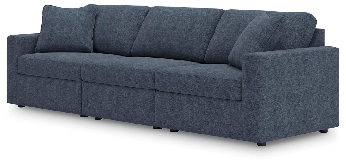Modmax Ink 3-Piece Sectional Sofa — angled view